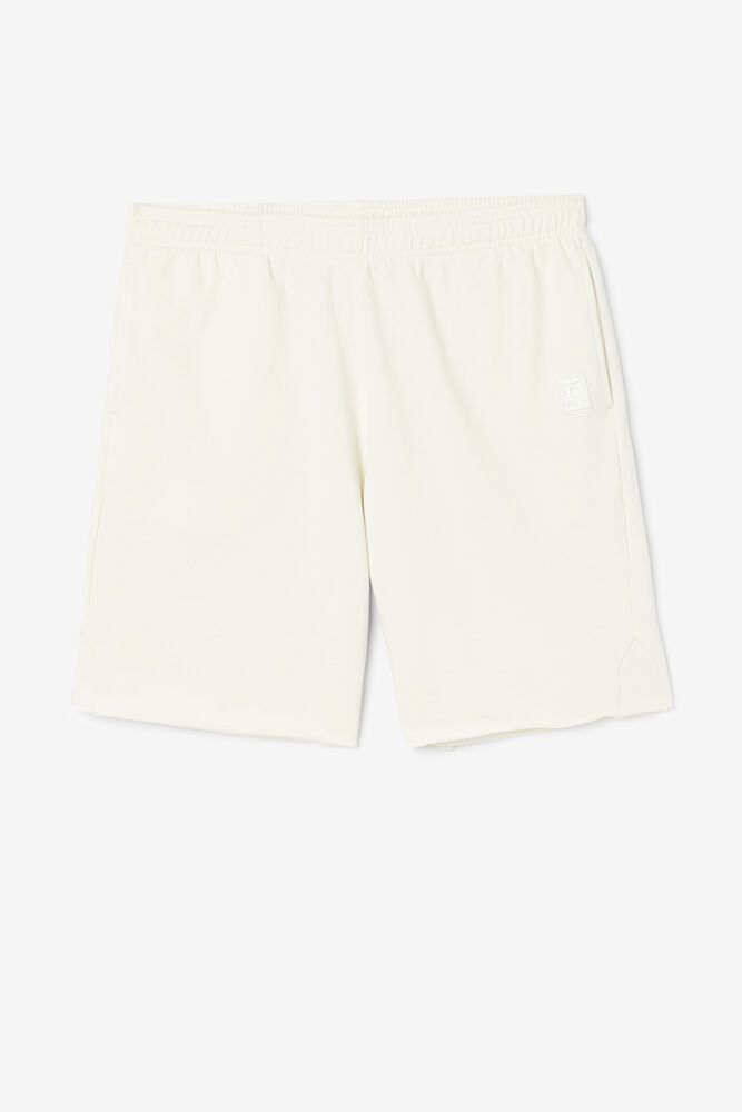 Fila Shorts Mens White Keaton - Ireland 60385-UGFR